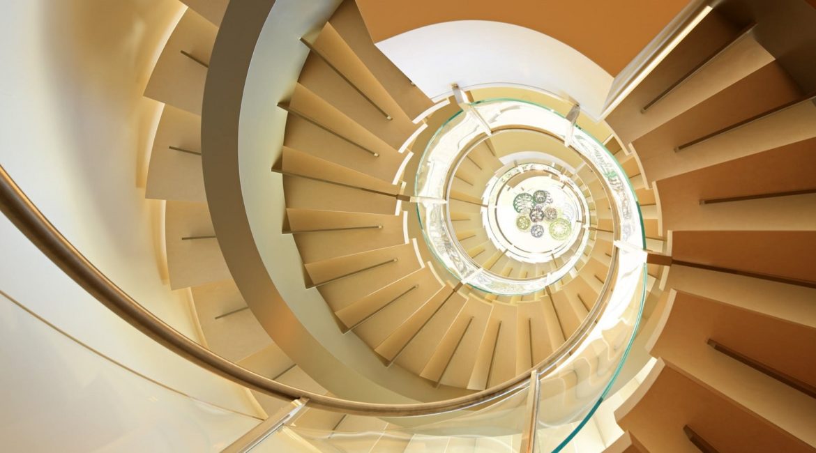 KFA Residence | Interior Stairwell | Landry Design Group